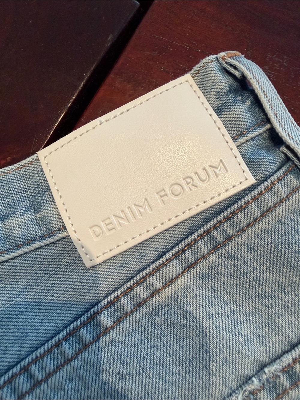 Denim Forum The Ex Boyfriend Mid Thigh Short - Picture 4 of 6